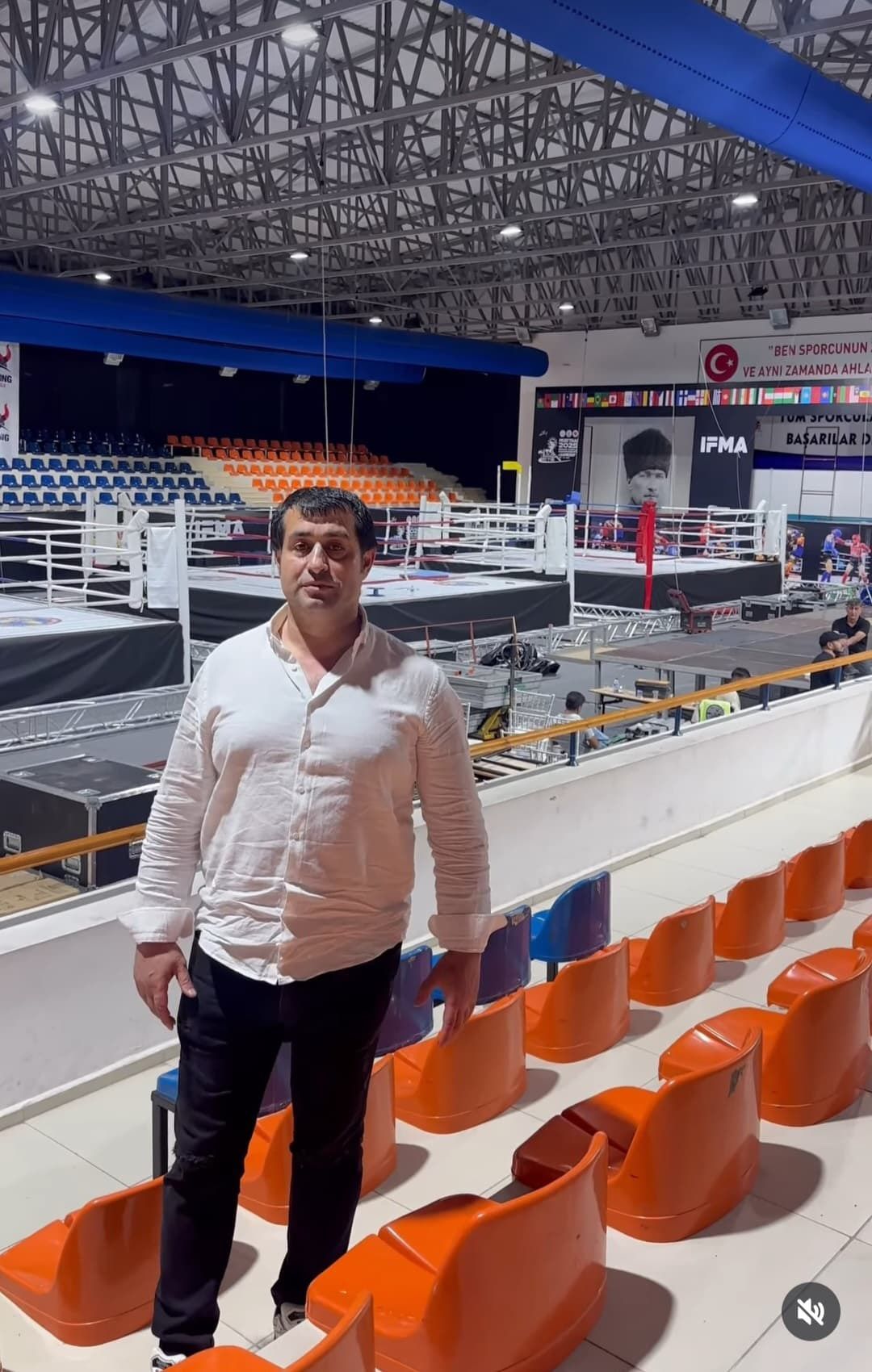 Antalya'da Azerbaycan Muaythai Federasyon Başkanı Araz Musayev'e bıçaklı saldırı 5