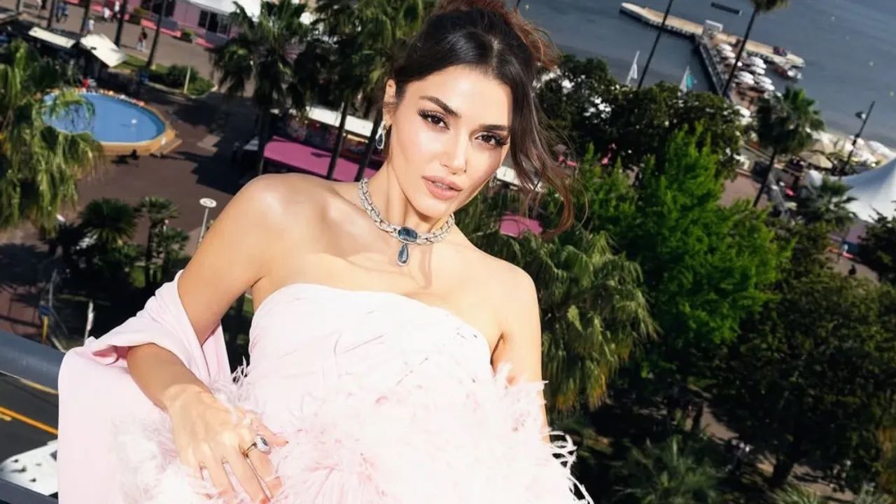 Hande Erçel Cannes'da fırtına gibi esti! Dijital platformlarda dünya starlarını geride bıraktı... 4