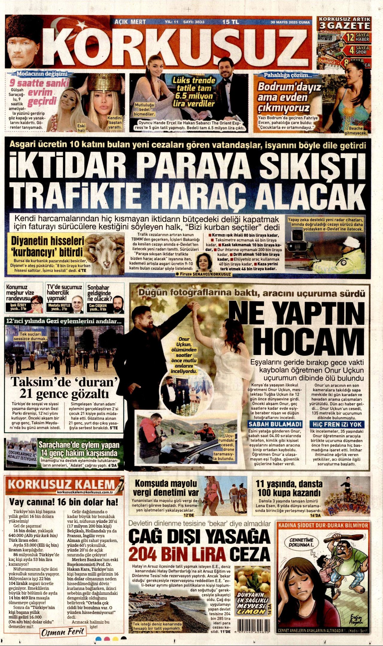 Trafikte devrim var! Ambulansa yol vermeyen yandı, makas ve drift atana ağır ceza... 18