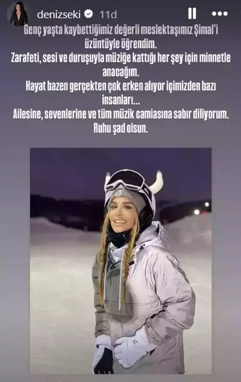 Şimal'in vefatı sanat dünyasını yasa boğdu! Sanatçı dostlarından başsağlığı mesajları 7