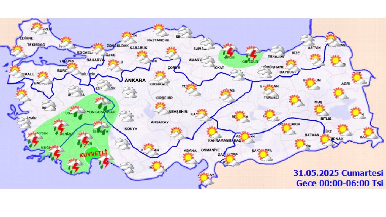 Meteorolojiden uyarı: Sağanak geliyor! İşte bölge bölge hava durumu tahminleri 2