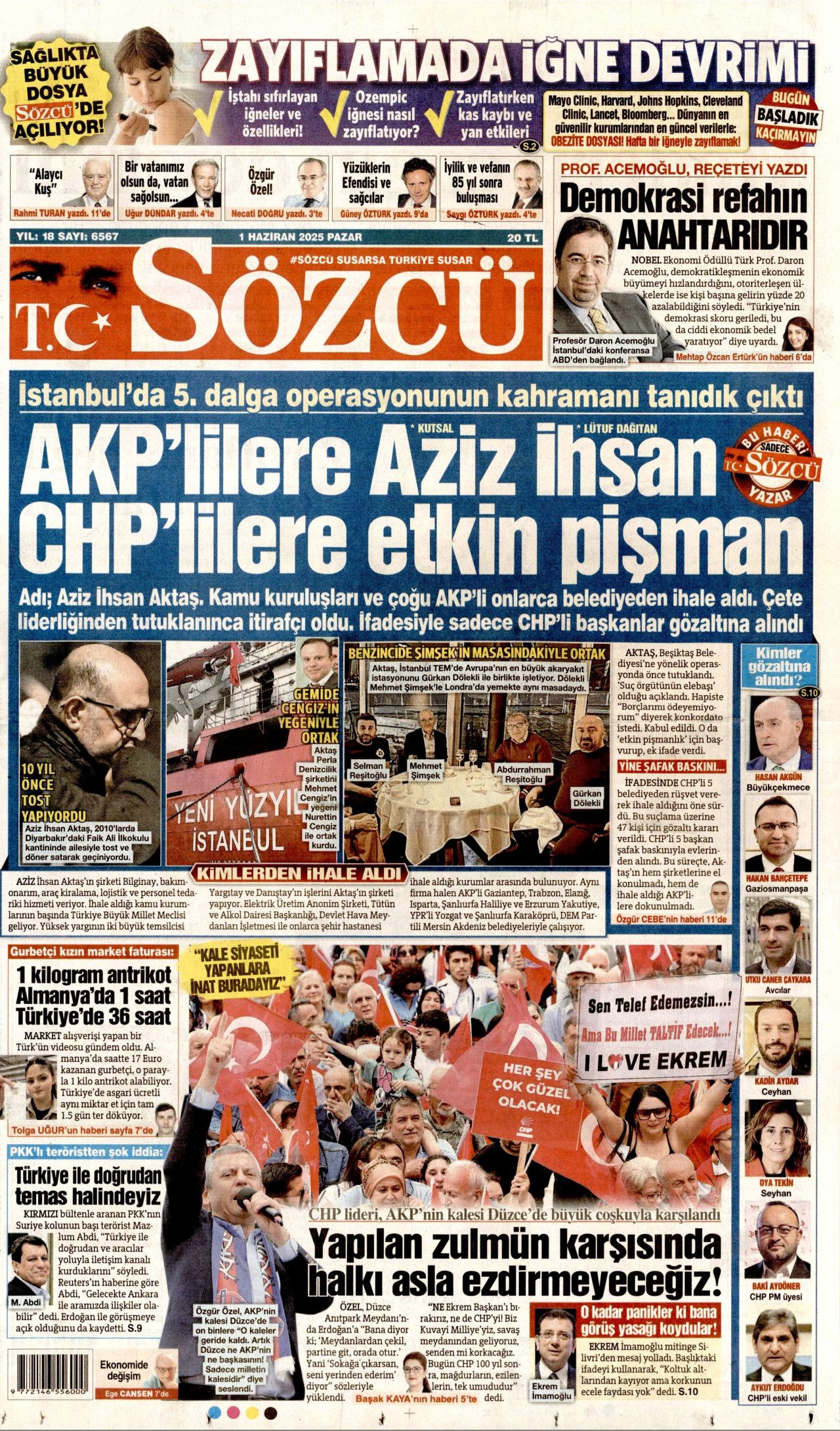 Ahtapotun 5. koluna operasyon! Rüşvetçi belediyelere yönelik operasyonlarda 47 gözaltı 6