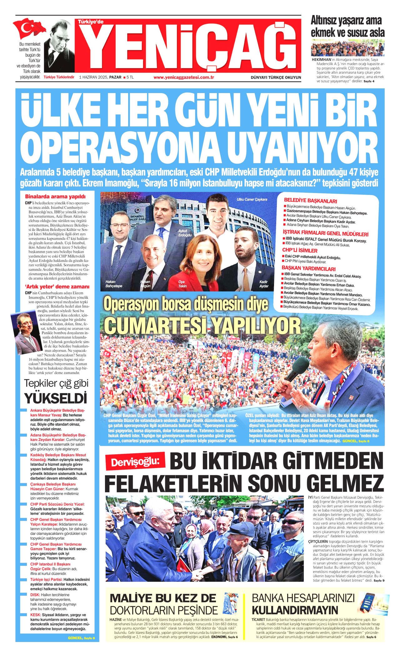 Ahtapotun 5. koluna operasyon! Rüşvetçi belediyelere yönelik operasyonlarda 47 gözaltı 7