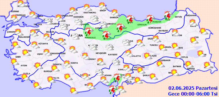 Meteoroloji'den kuvvetli yağış ve rüzgar uyarısı: İstanbul dahil 10 ilde sağanak etkili olacak, sıcaklık Doğu'da artıyor 7