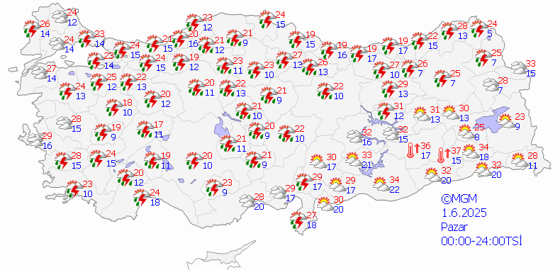 Meteoroloji'den kuvvetli yağış ve rüzgar uyarısı: İstanbul dahil 10 ilde sağanak etkili olacak, sıcaklık Doğu'da artıyor 8