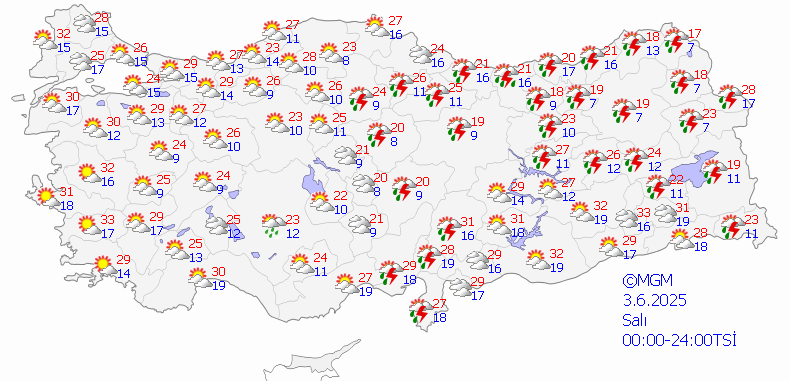 Meteoroloji'den kuvvetli yağış ve rüzgar uyarısı: İstanbul dahil 10 ilde sağanak etkili olacak, sıcaklık Doğu'da artıyor 10