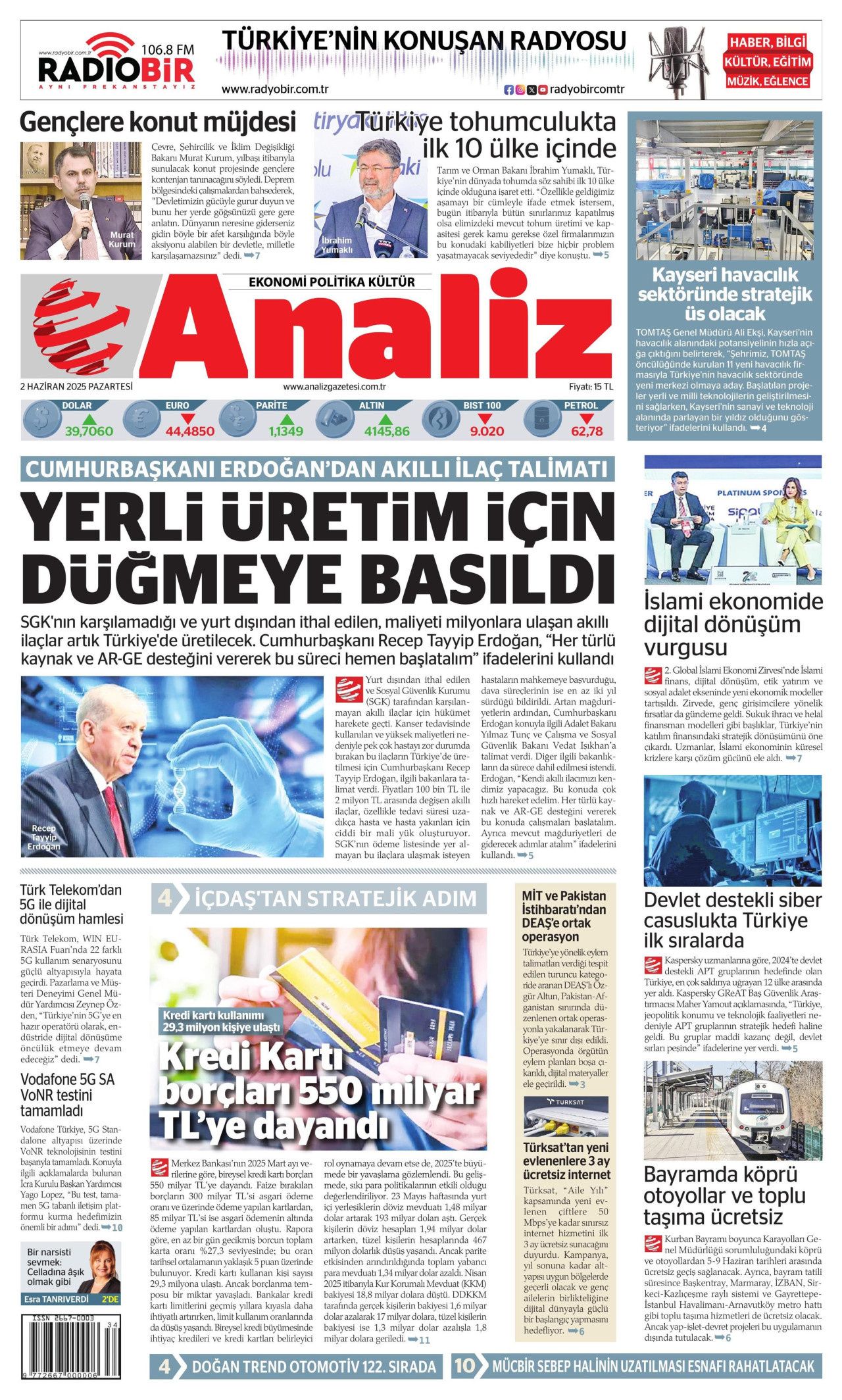 Af bayrama yetişir mi? 27 bin mahkumun gözü Meclis'te! 2 Haziran Pazartesi gazete manşetleri 20