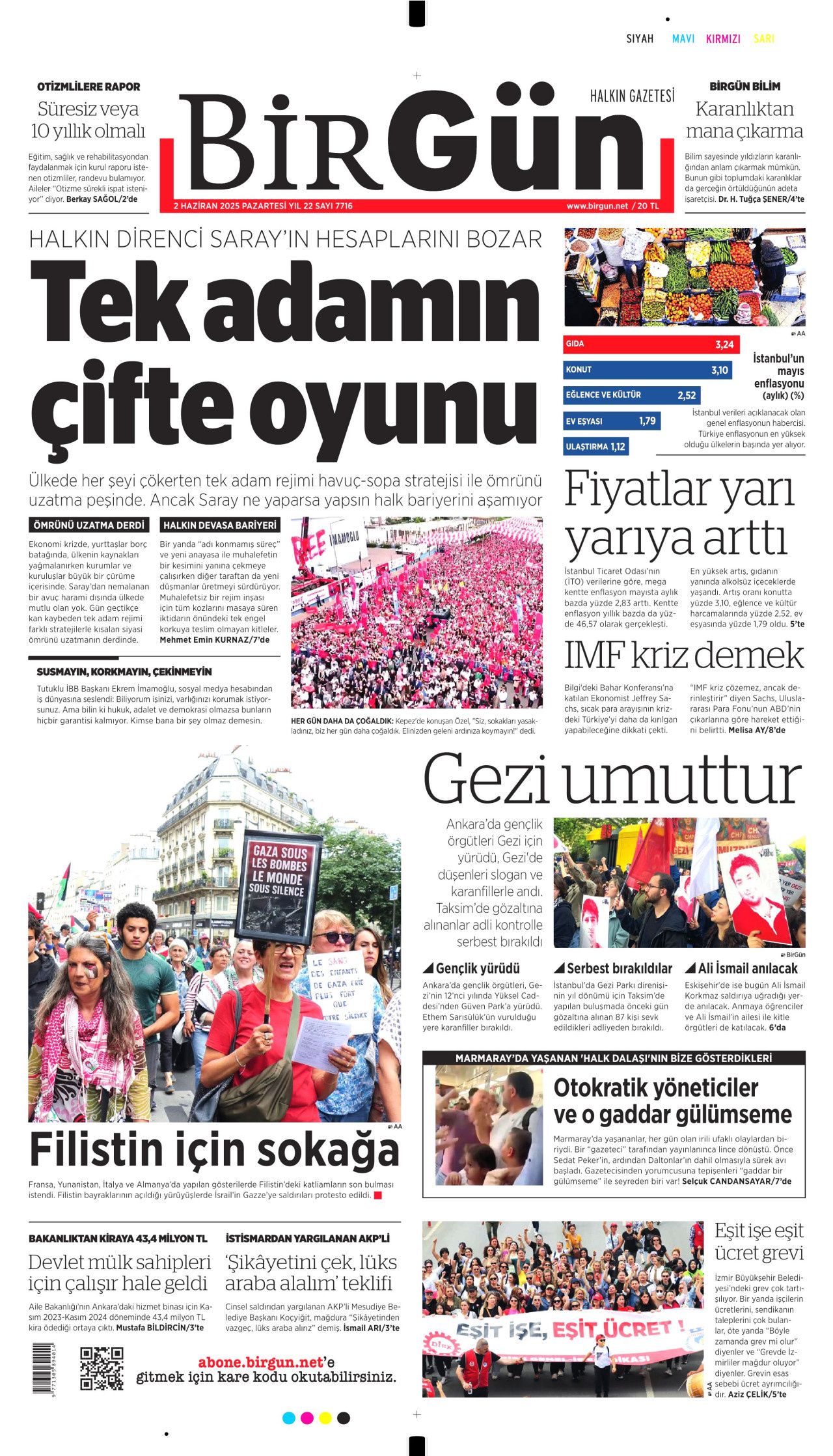 Af bayrama yetişir mi? 27 bin mahkumun gözü Meclis'te! 2 Haziran Pazartesi gazete manşetleri 24