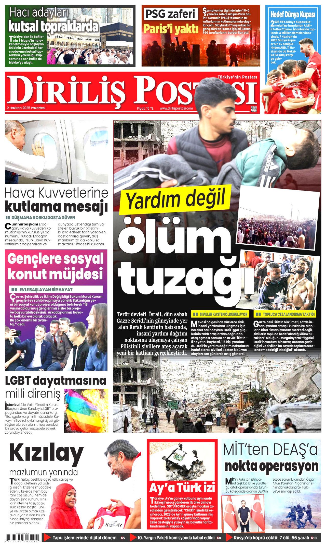 Af bayrama yetişir mi? 27 bin mahkumun gözü Meclis'te! 2 Haziran Pazartesi gazete manşetleri 23