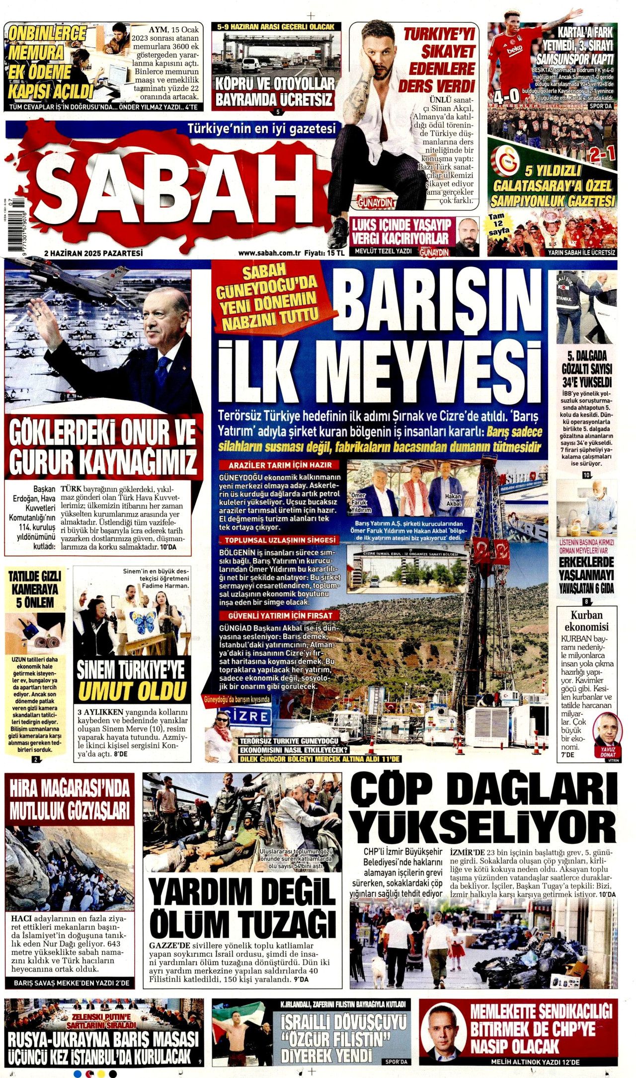 Af bayrama yetişir mi? 27 bin mahkumun gözü Meclis'te! 2 Haziran Pazartesi gazete manşetleri 6