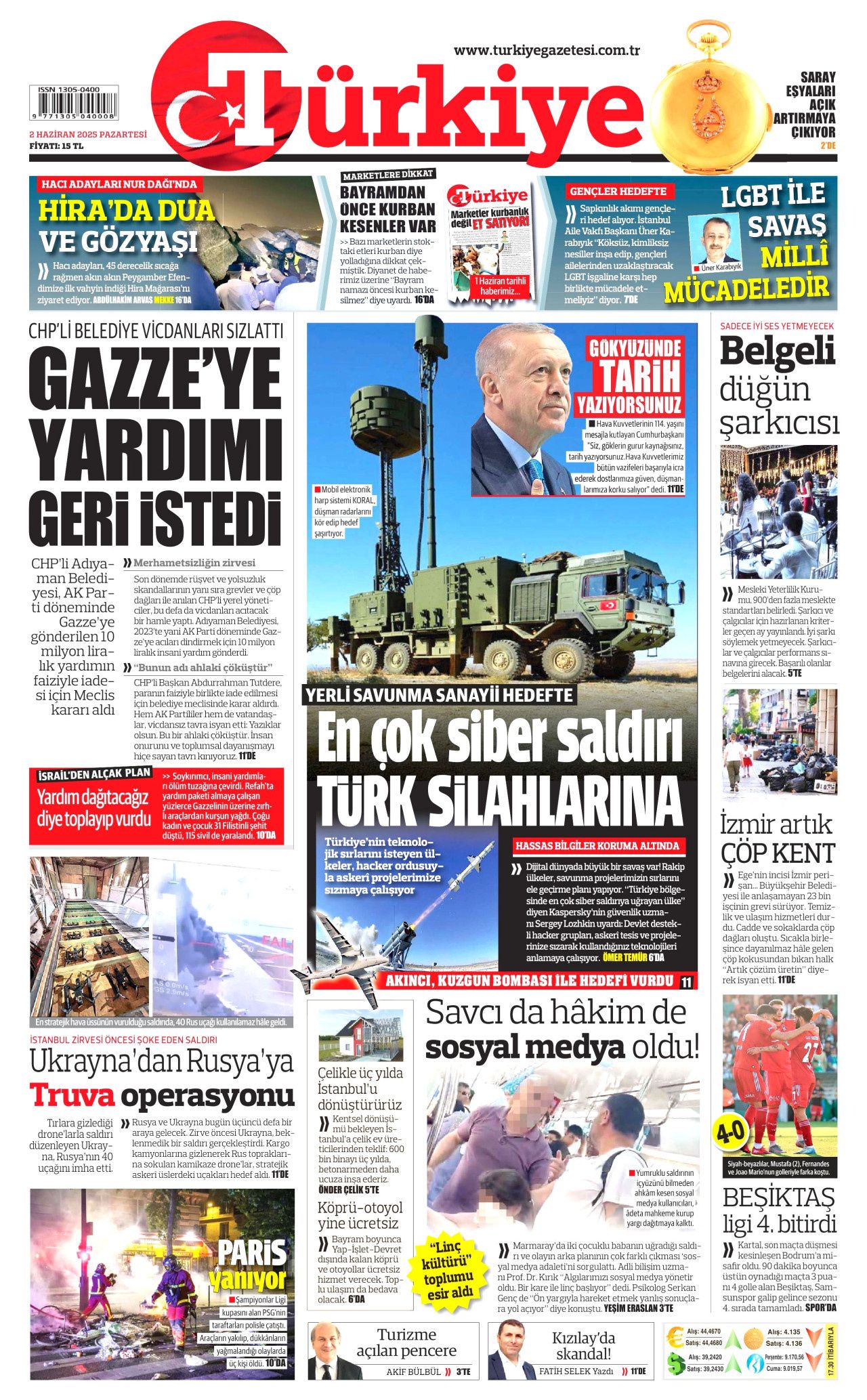 Af bayrama yetişir mi? 27 bin mahkumun gözü Meclis'te! 2 Haziran Pazartesi gazete manşetleri 3