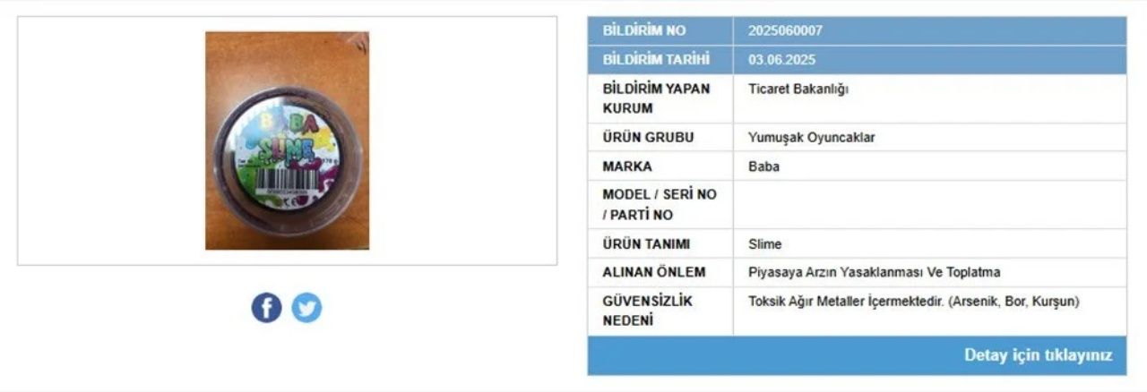 Bakanlık harekete geçti! GÜBİS çocuk sağlığını tehdit eden ürünleri ifşa etti, toplatma başladı 2