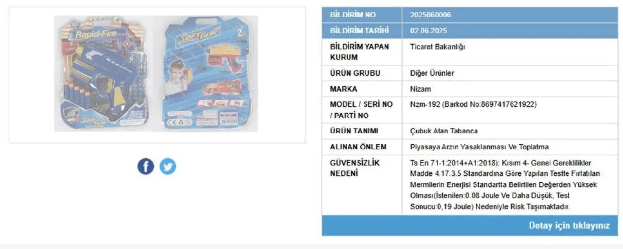 Bakanlık harekete geçti! GÜBİS çocuk sağlığını tehdit eden ürünleri ifşa etti, toplatma başladı 3