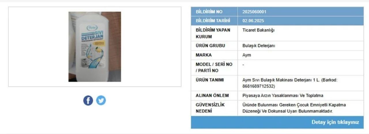 Bakanlık harekete geçti! GÜBİS çocuk sağlığını tehdit eden ürünleri ifşa etti, toplatma başladı 7