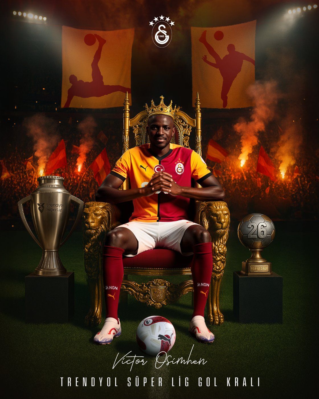 Dursun Özbek'ten Galatasaray camiasına bayram müjdesi! Osimhen'in tapusu alınıyor... İşte transferde son durum 1