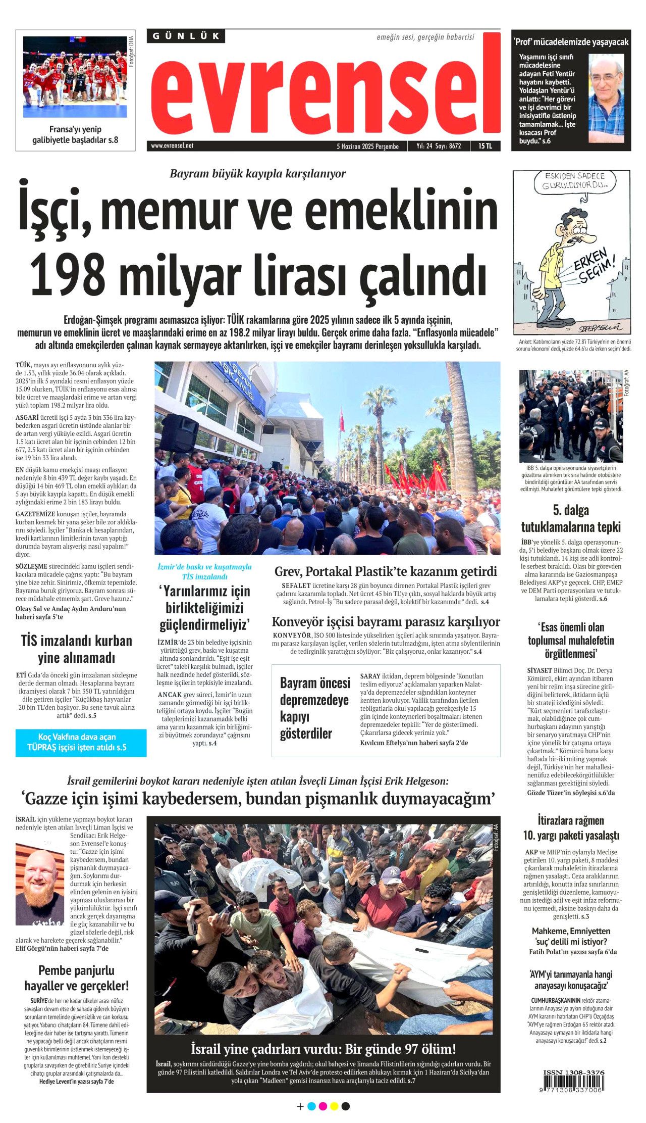 Dünyanın vicdanını taşıyorlar! Gazze'ye yardım götüren gemide 2 Türk... 14