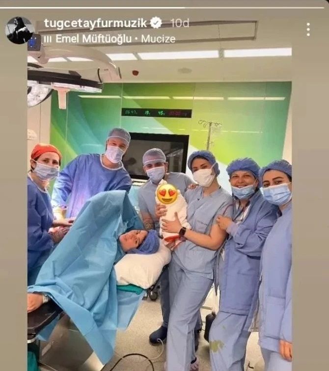 Tuğçe Tayfur'un minik kızı Necla Hira yoğun bakımdan çıktı! 2