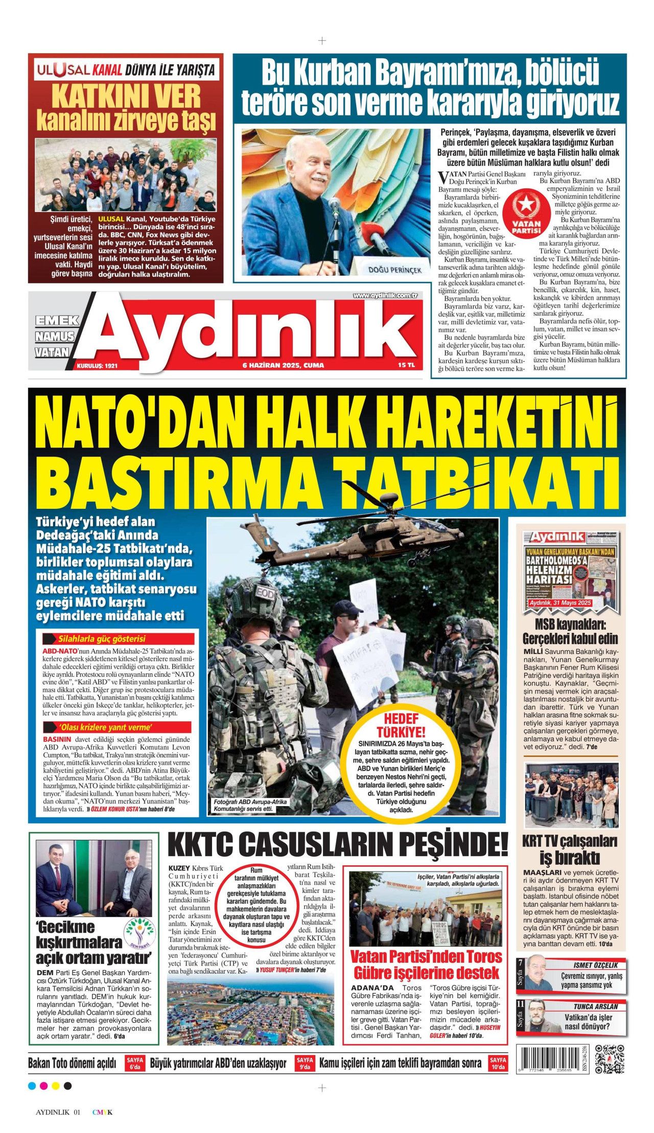 Türkiye bağımlı hale geldi! Anjiyo salgını var... 6 Haziran Cuma gazete manşetleri 13