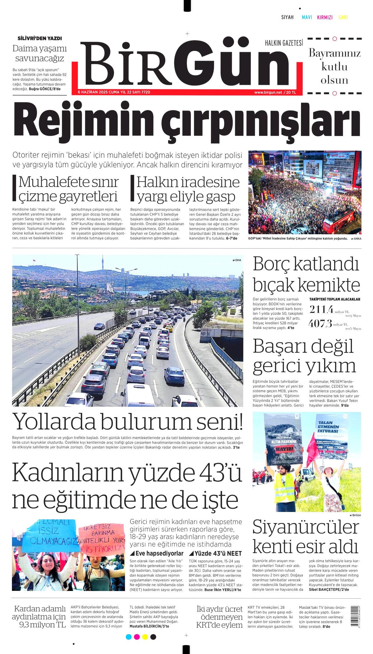 Türkiye bağımlı hale geldi! Anjiyo salgını var... 6 Haziran Cuma gazete manşetleri 21