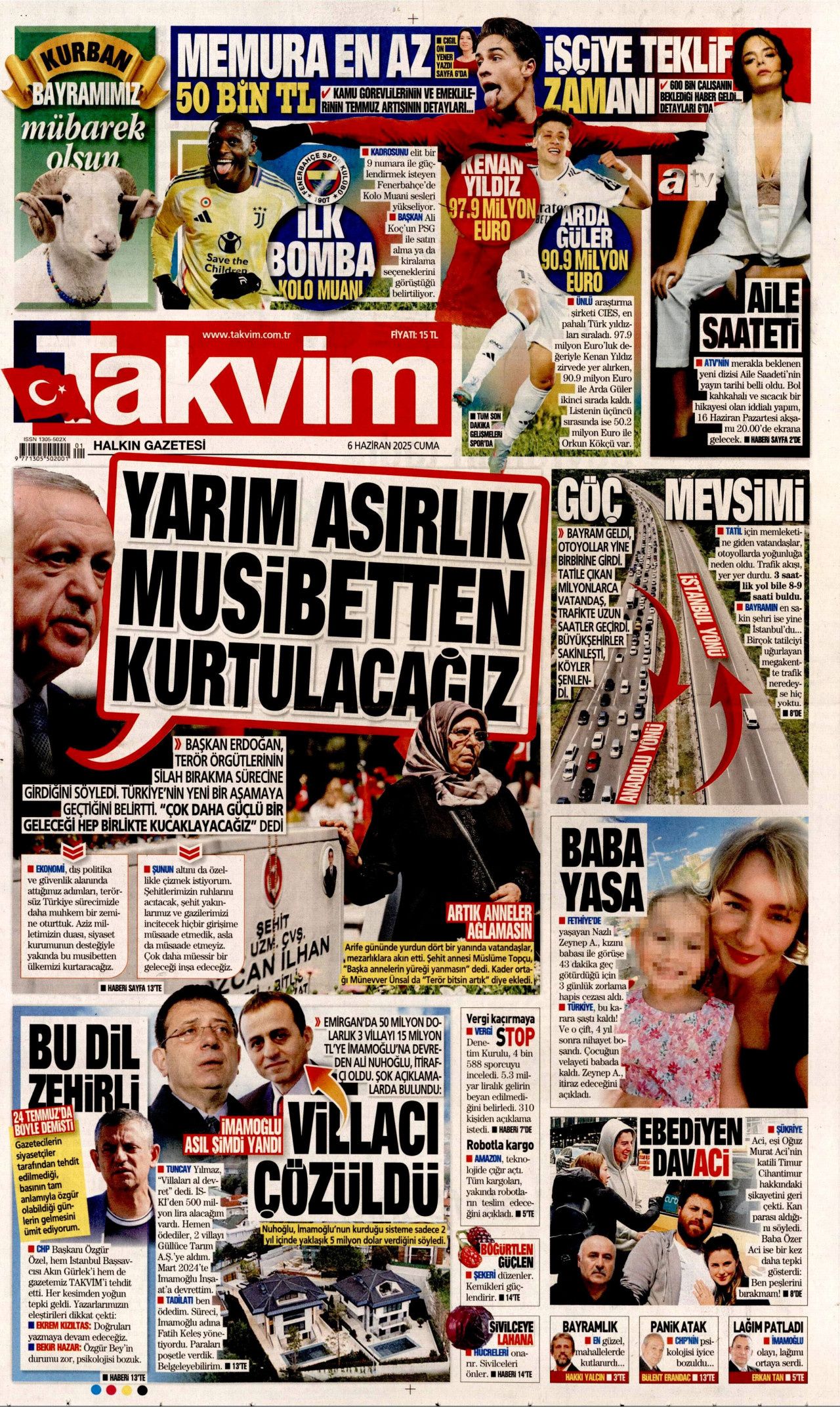 Türkiye bağımlı hale geldi! Anjiyo salgını var... 6 Haziran Cuma gazete manşetleri 11