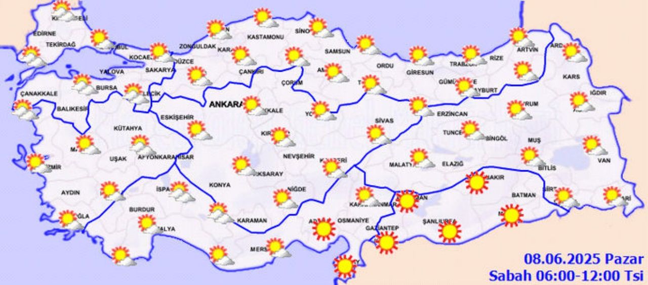 Türkiye'de bahar havası! Bayramın 3. günü hava günlük güneşlik 2