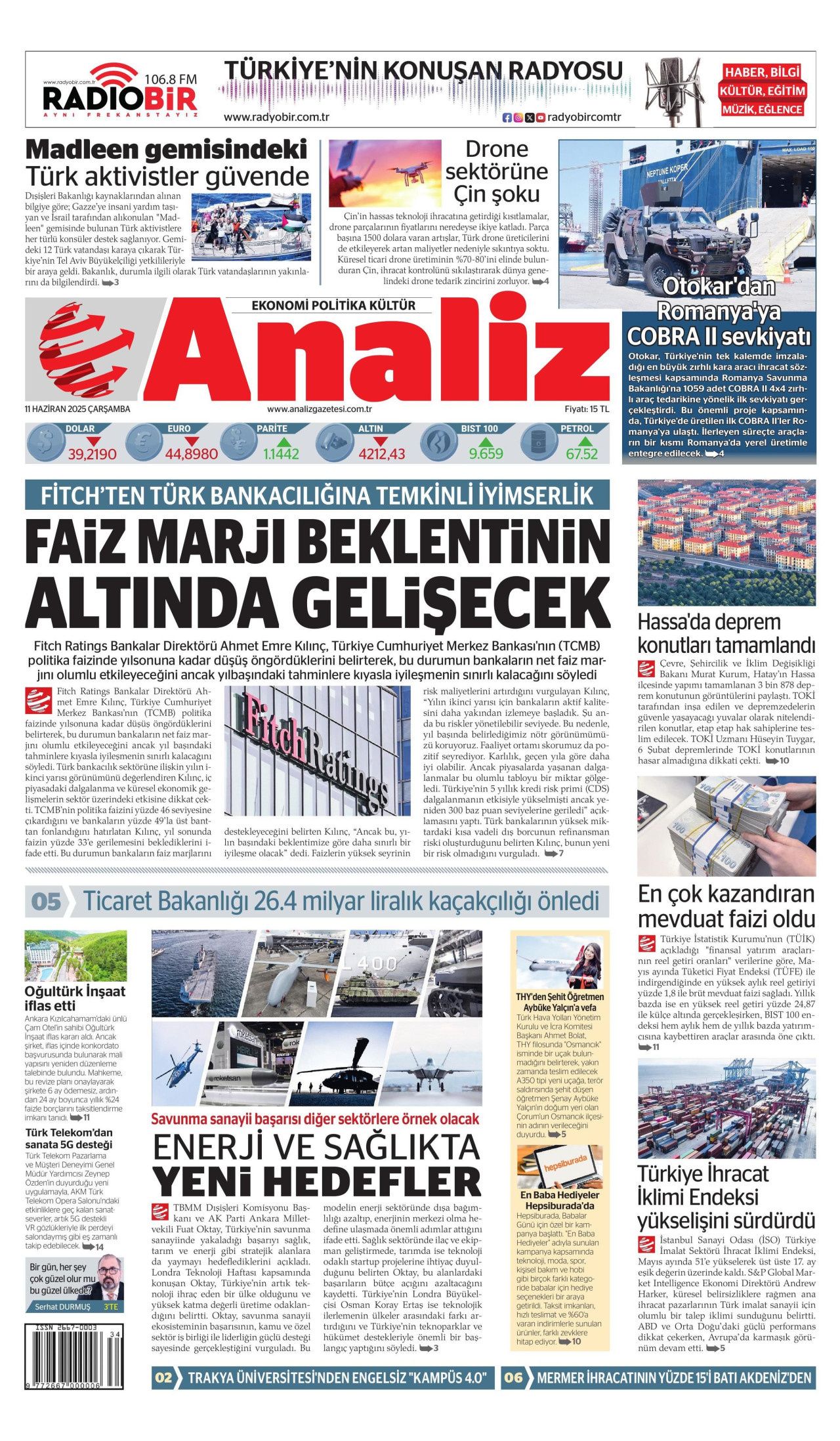 Siyaset üstü bir veda! Ferdi Zeyrek'in cenaze töreni manşetlerde... 11 Haziran Çarşamba gazete manşetleri 14