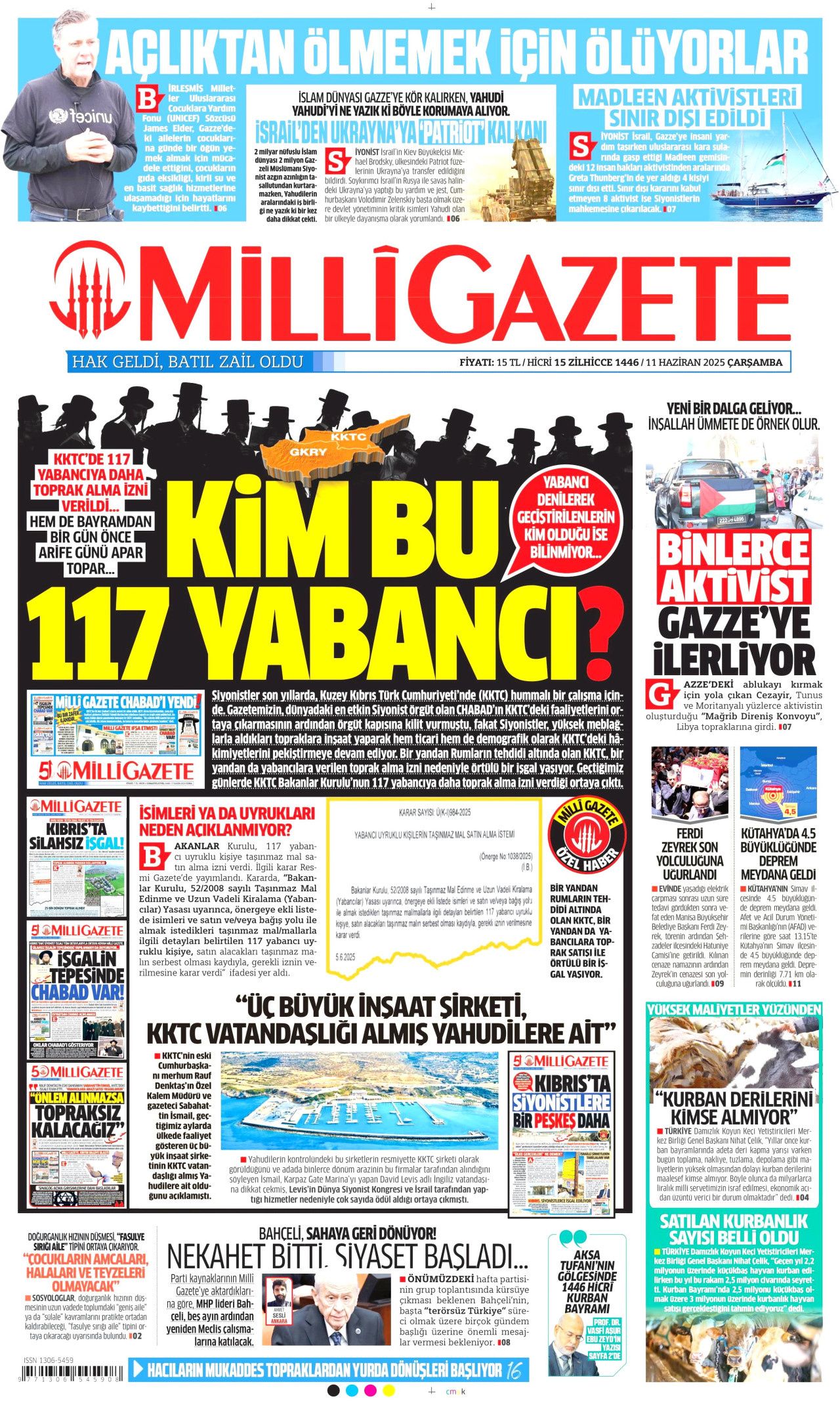 Siyaset üstü bir veda! Ferdi Zeyrek'in cenaze töreni manşetlerde... 11 Haziran Çarşamba gazete manşetleri 23