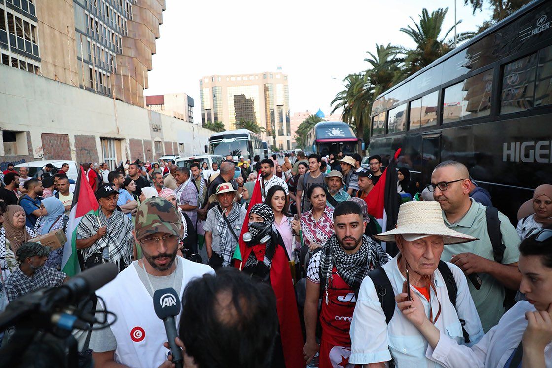 Gazze’ye yardım için yola çıkan ‘Sumud Konvoyu’ Libya’ya ulaştı: Hedef Refah Sınır Kapısı! 4
