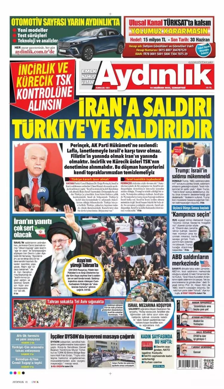 Haydut devlet İsrail dünyayı felakete sürüklüyor! İsrail ile İran arasındaki füze yağmuru manşetlerde 2