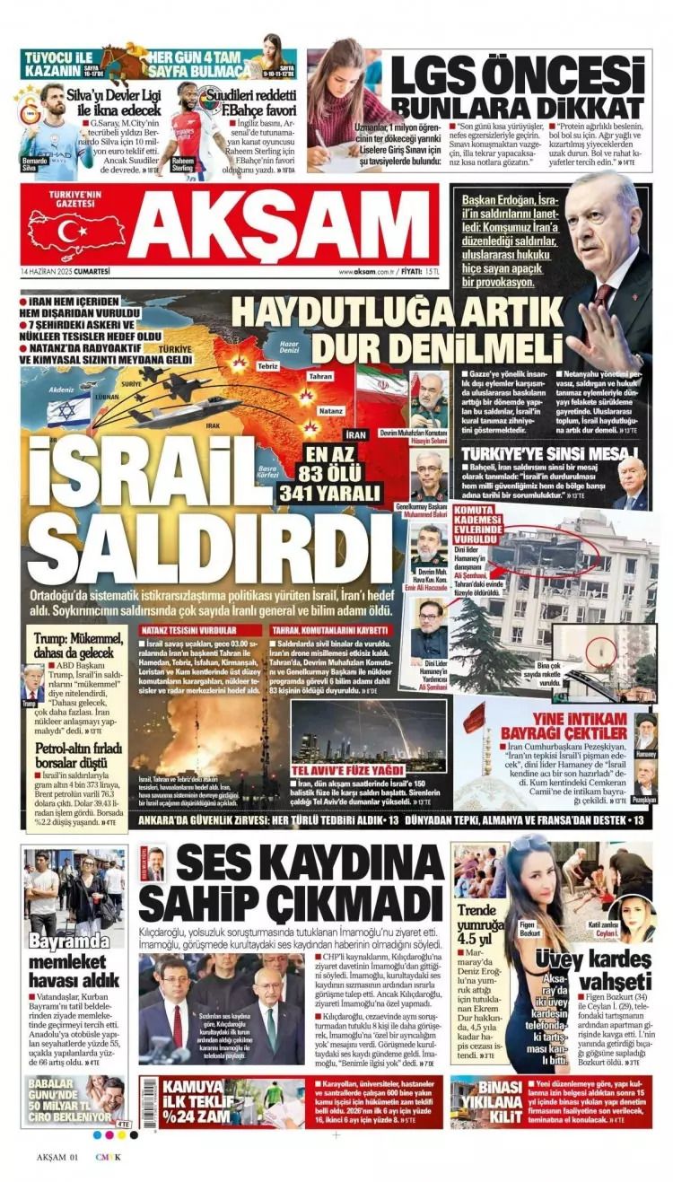 Haydut devlet İsrail dünyayı felakete sürüklüyor! İsrail ile İran arasındaki füze yağmuru manşetlerde 4