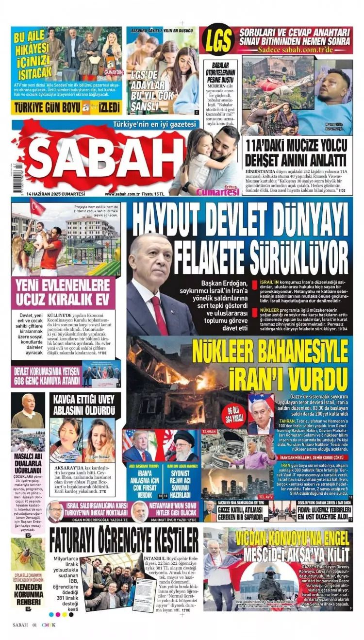 Haydut devlet İsrail dünyayı felakete sürüklüyor! İsrail ile İran arasındaki füze yağmuru manşetlerde 1