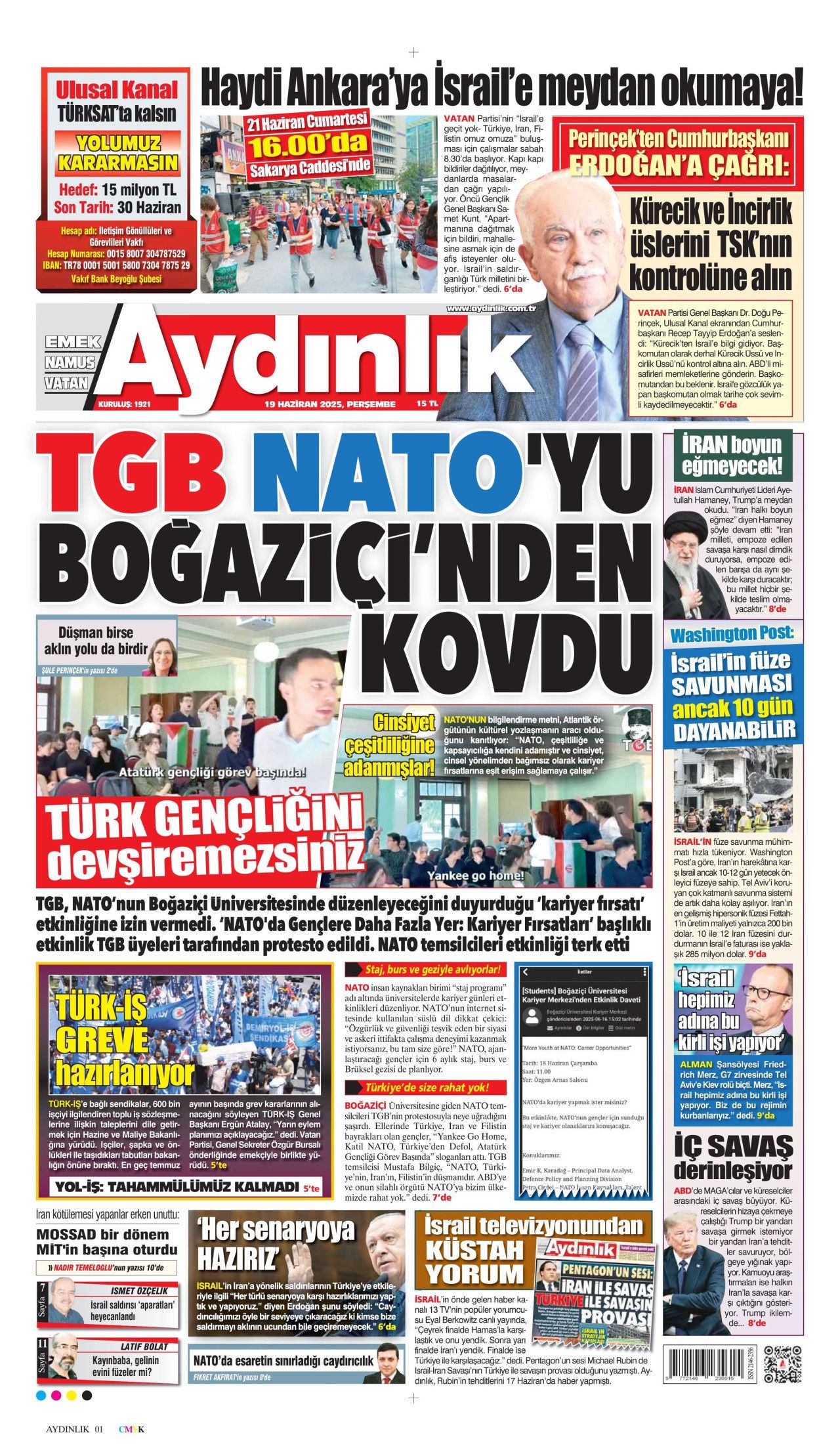 ABD MOP'la vuracak mı? İsrail, Fordo nükleer tesisini vurabilmek için ABD'yi savaşa çağırıyor... 16