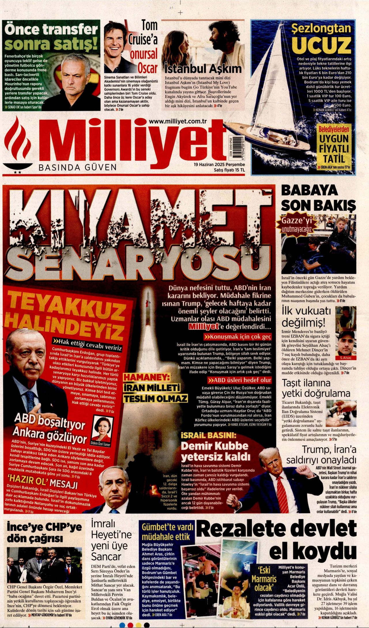 ABD MOP'la vuracak mı? İsrail, Fordo nükleer tesisini vurabilmek için ABD'yi savaşa çağırıyor... 22
