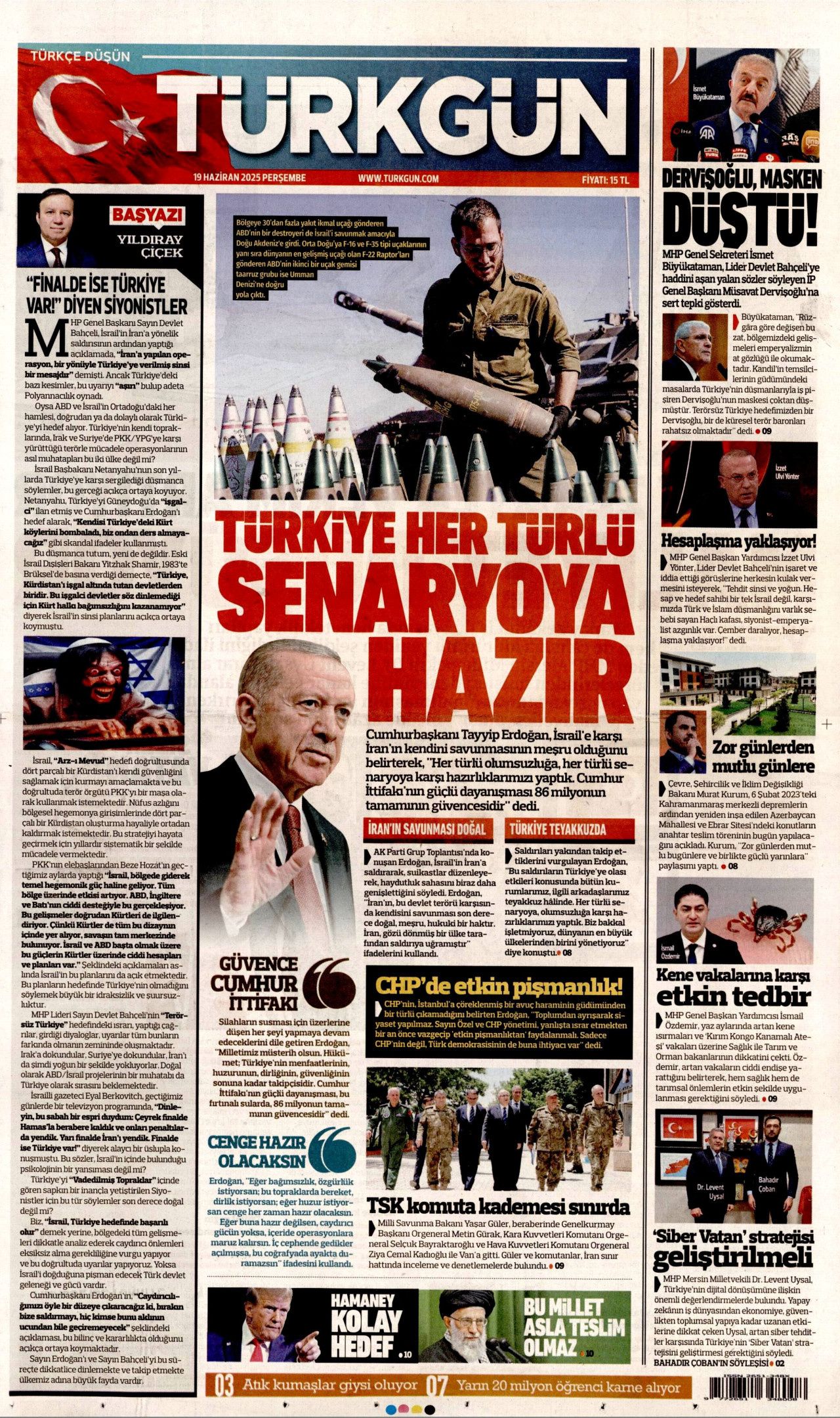 ABD MOP'la vuracak mı? İsrail, Fordo nükleer tesisini vurabilmek için ABD'yi savaşa çağırıyor... 20