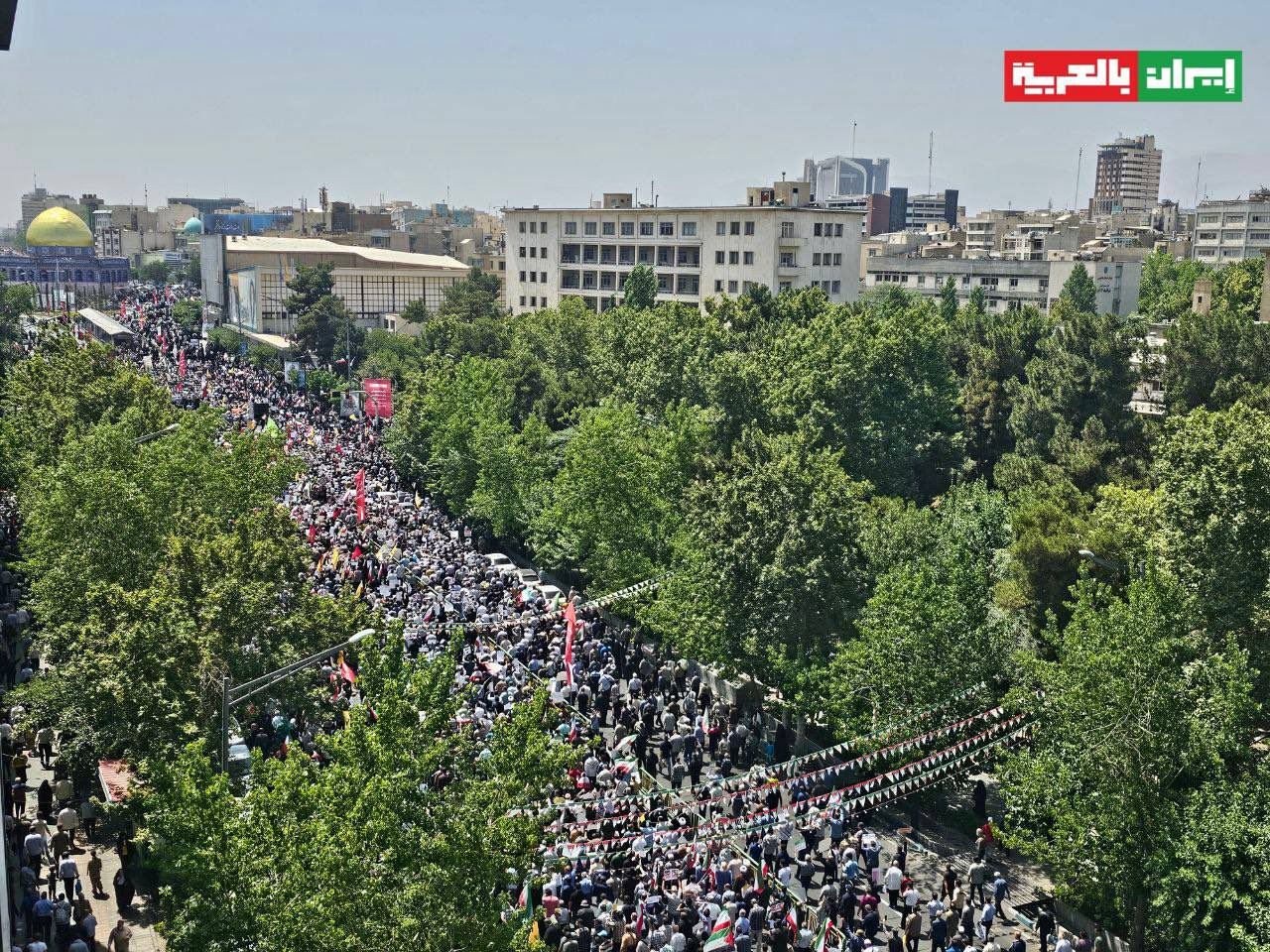 Tahran'da halk sokaklara döküldü: "Cuma öfkesi"nde İsrail ve ABD'ye lanet yağdı! "Kahrolsun İsrail!” sloganları Tahran’ı inletti... 4
