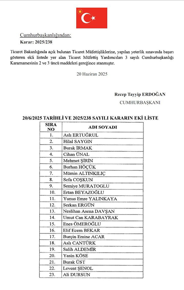 Cumhurbaşkanı Erdoğan imzaladı! Üç ülkeye yeni büyükelçi atandı 8
