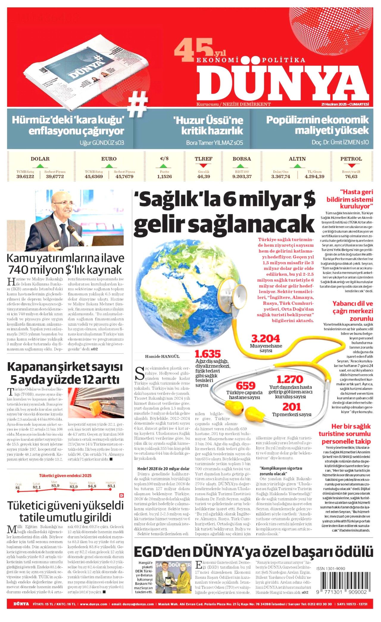 Soykırımcı İsrail gerçekleri gizliyor! Korku, yalan, sansür... 21 Haziran Cumartesi gazete manşetleri 23