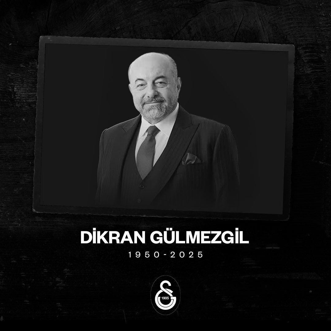 Galatasaray camiasının acı kaybı: Dikran Gülmezgil hayatını kaybetti 1