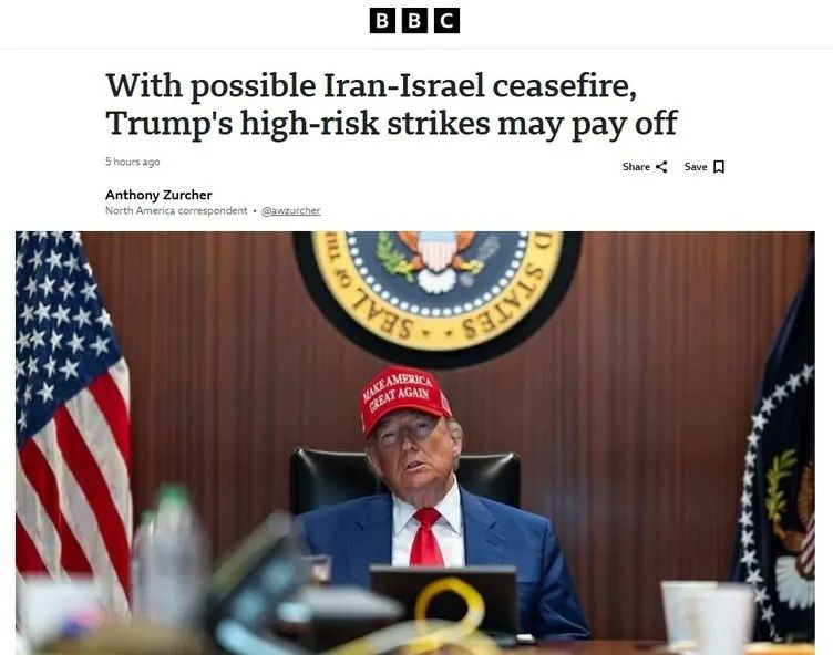 Dünya basını ateşkesi nasıl gördü? "Trump kumar oynadı ama işe yaramış olabilir!" 3