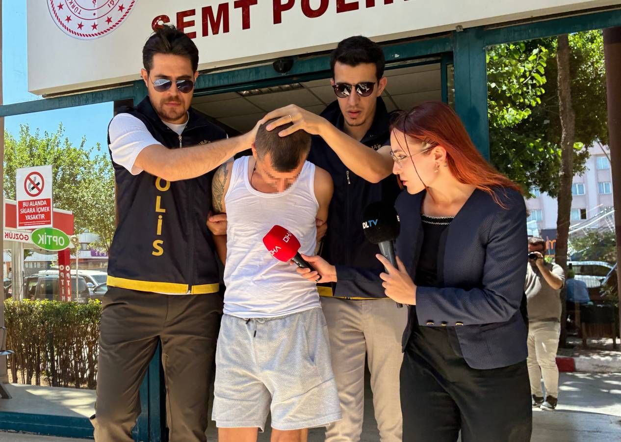 Trafikte kadınlara silah çeken magandaya saklandığı delikte gözaltı! Emniyet gereğini yaptı... 4
