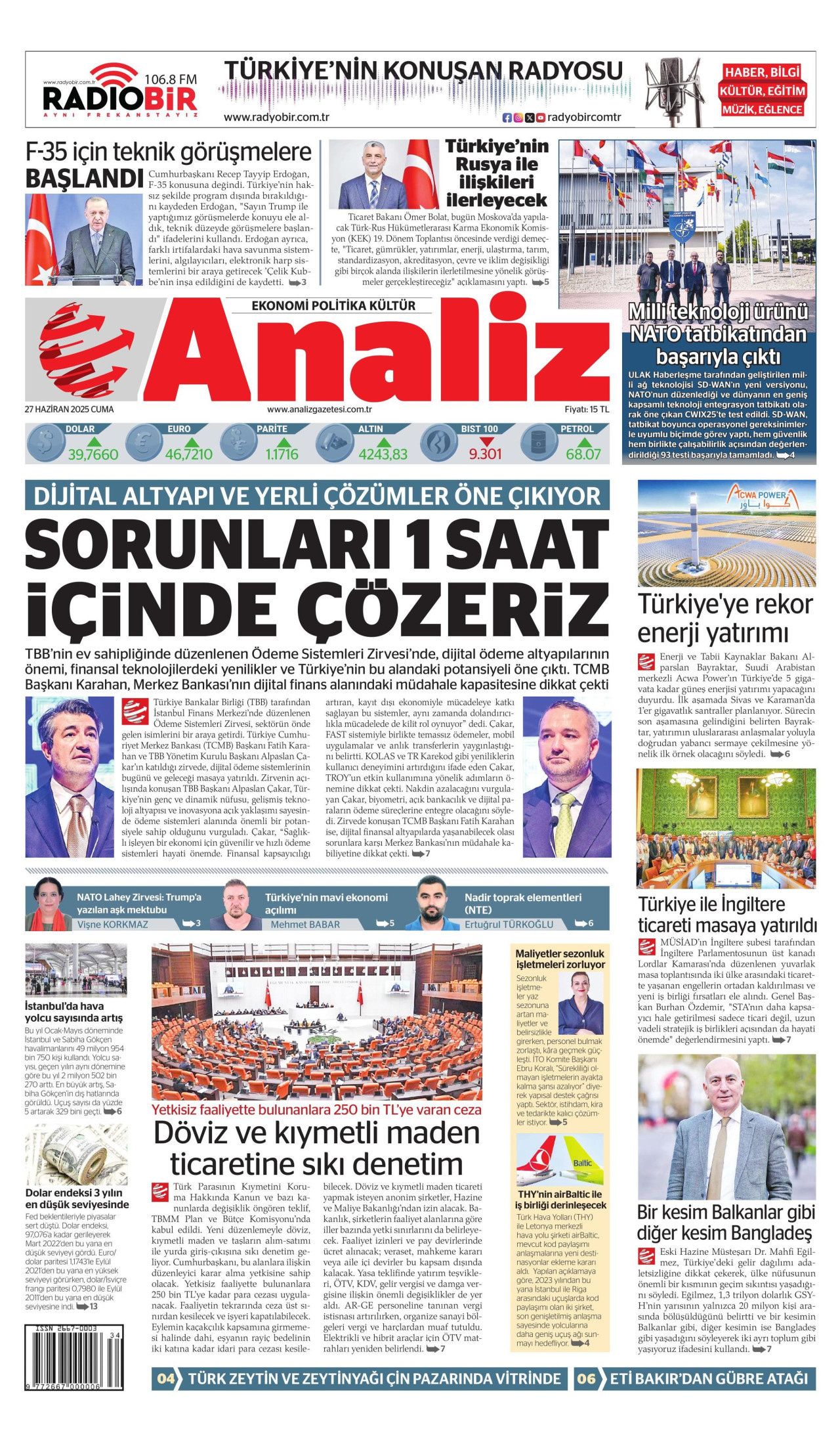 Sistemler sistemini kuruyoruz! Cumhurbaşkanı Erdoğan uçakta 'Çelik Kubbe'yi anlattı... 22