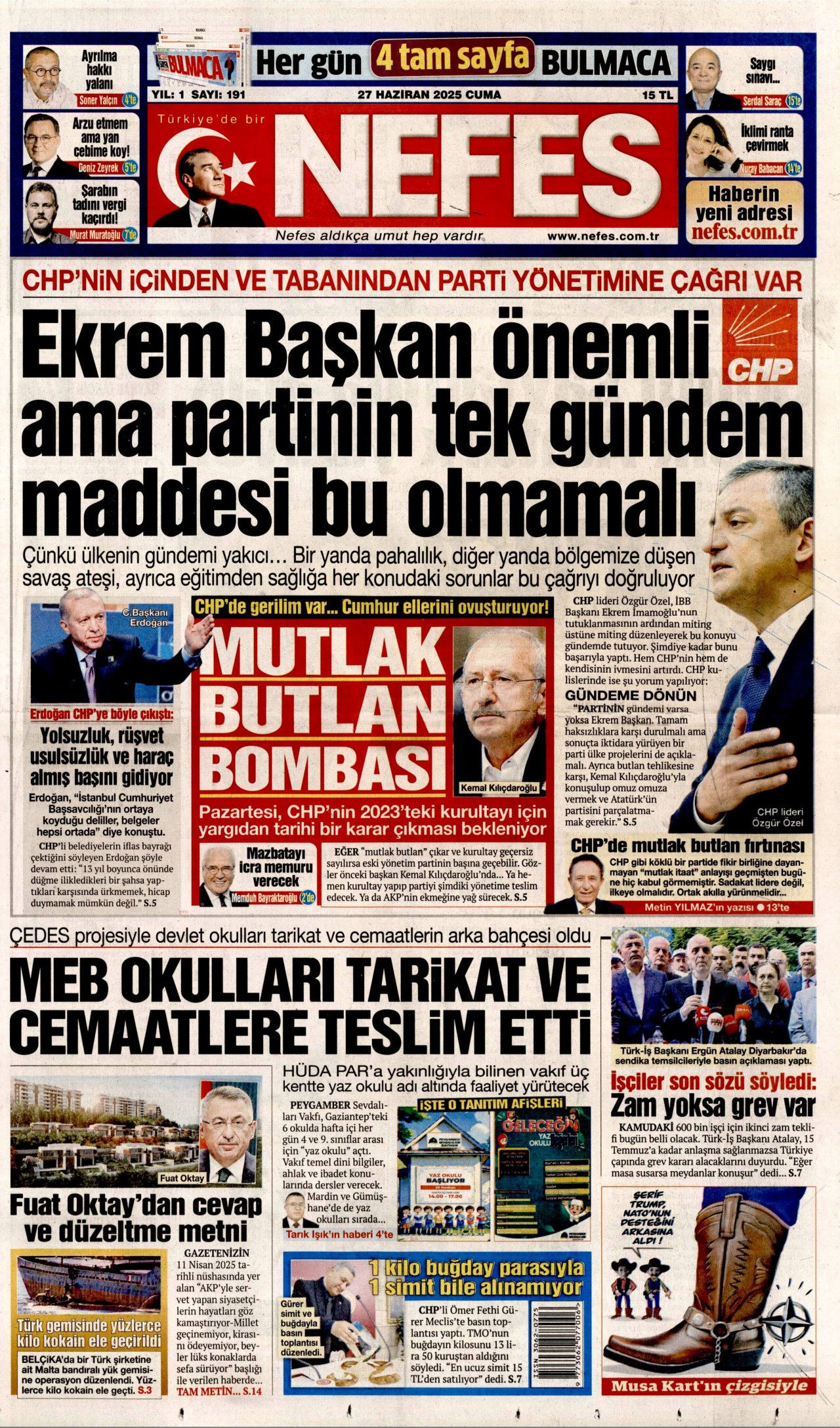 Sistemler sistemini kuruyoruz! Cumhurbaşkanı Erdoğan uçakta 'Çelik Kubbe'yi anlattı... 20