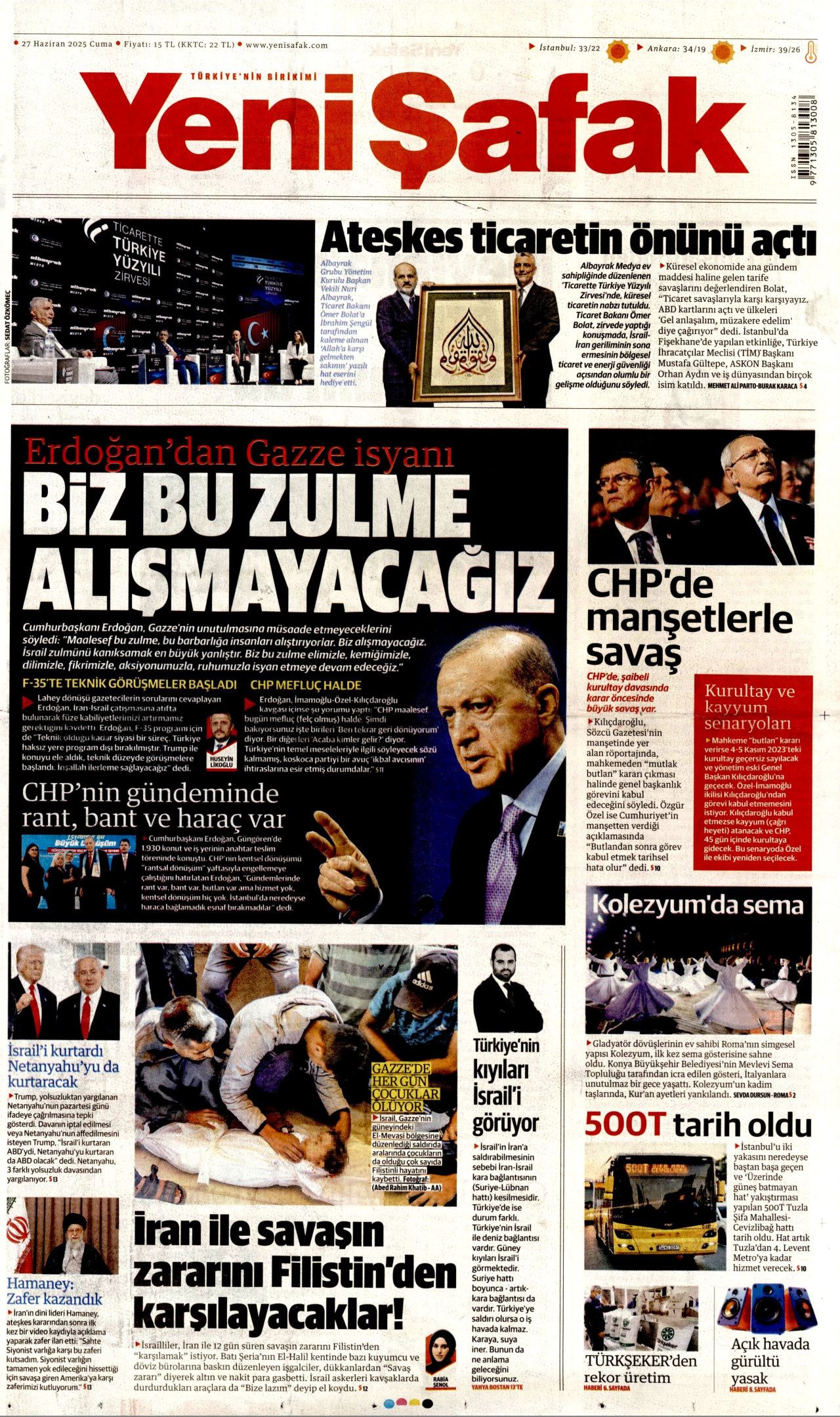 Sistemler sistemini kuruyoruz! Cumhurbaşkanı Erdoğan uçakta 'Çelik Kubbe'yi anlattı... 3