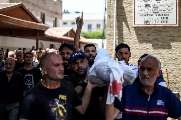 Katliam sonrası sürgün emri: Gazze'den kan donduran görüntüler! 3