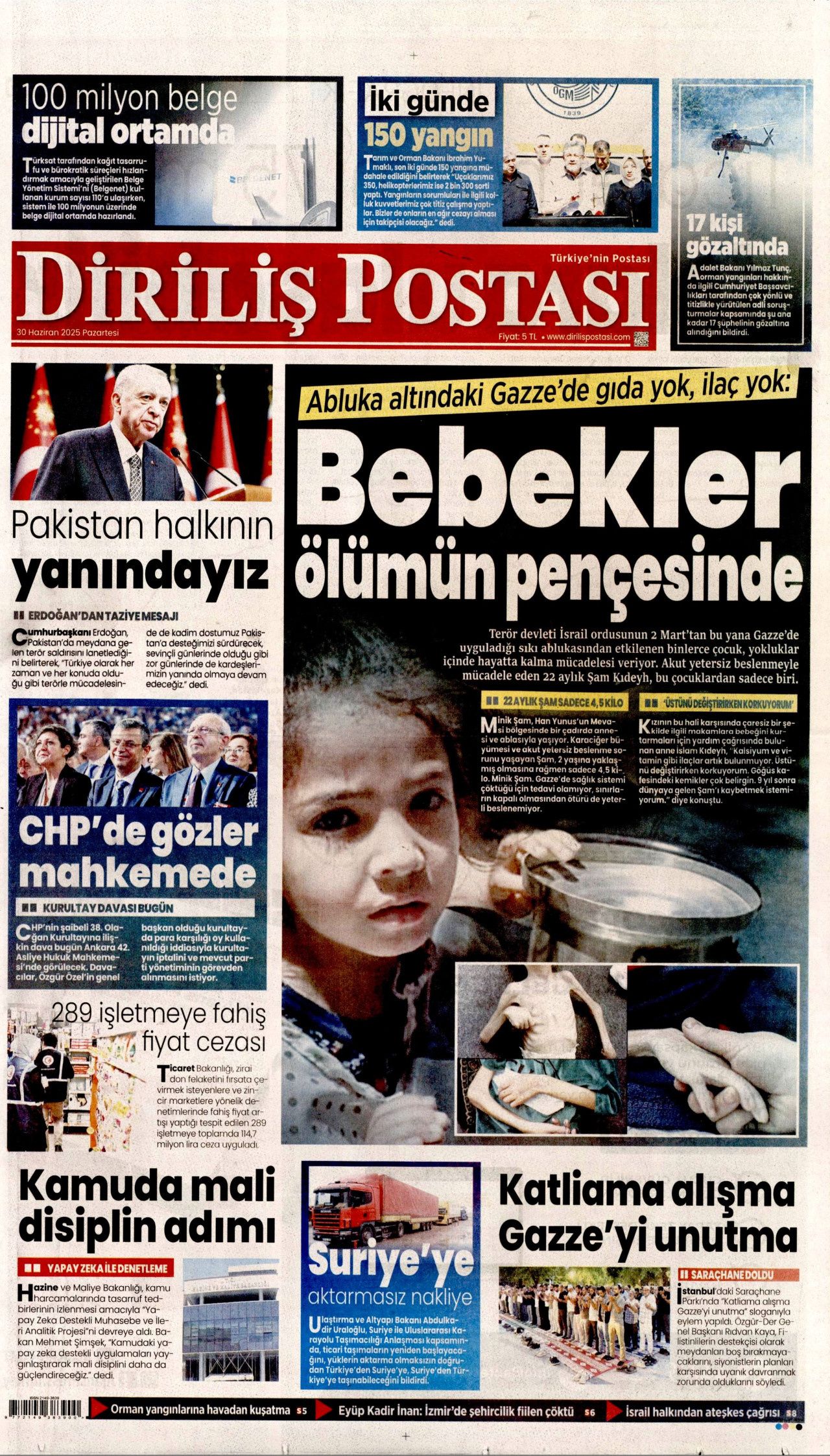 Gazze'de gıda yok, ilaç yok! Bebekler ölümün pençesinde... 1