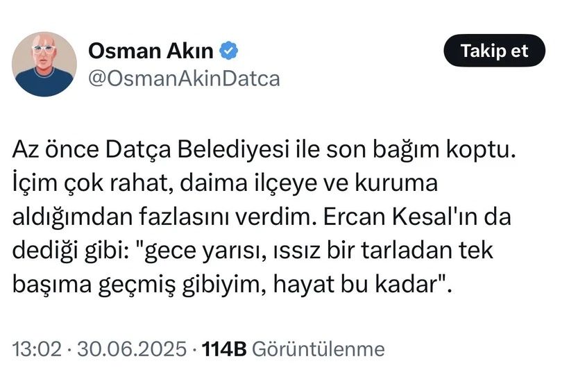 Datça Belediyesi’nde Kılıçdaroğlu krizi: Sosyal medya yöneticisinin görevine son verildi! Kılıçdaroğlu sessizliğini bozdu: Doğru bulmuyorum! 3