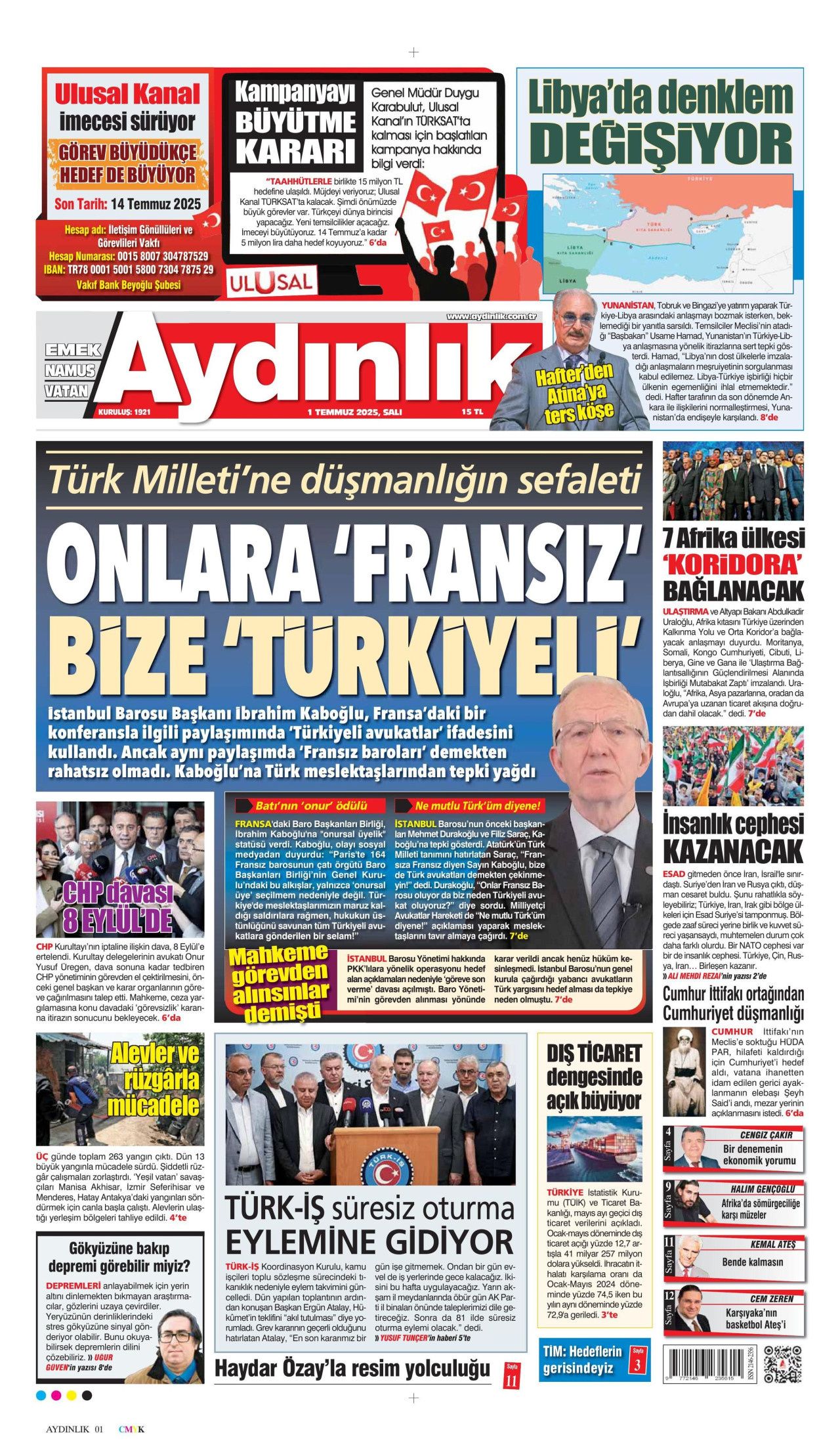 Alevler arasında can pazarı... Savaş gibi mücadele manşetlerde! 12