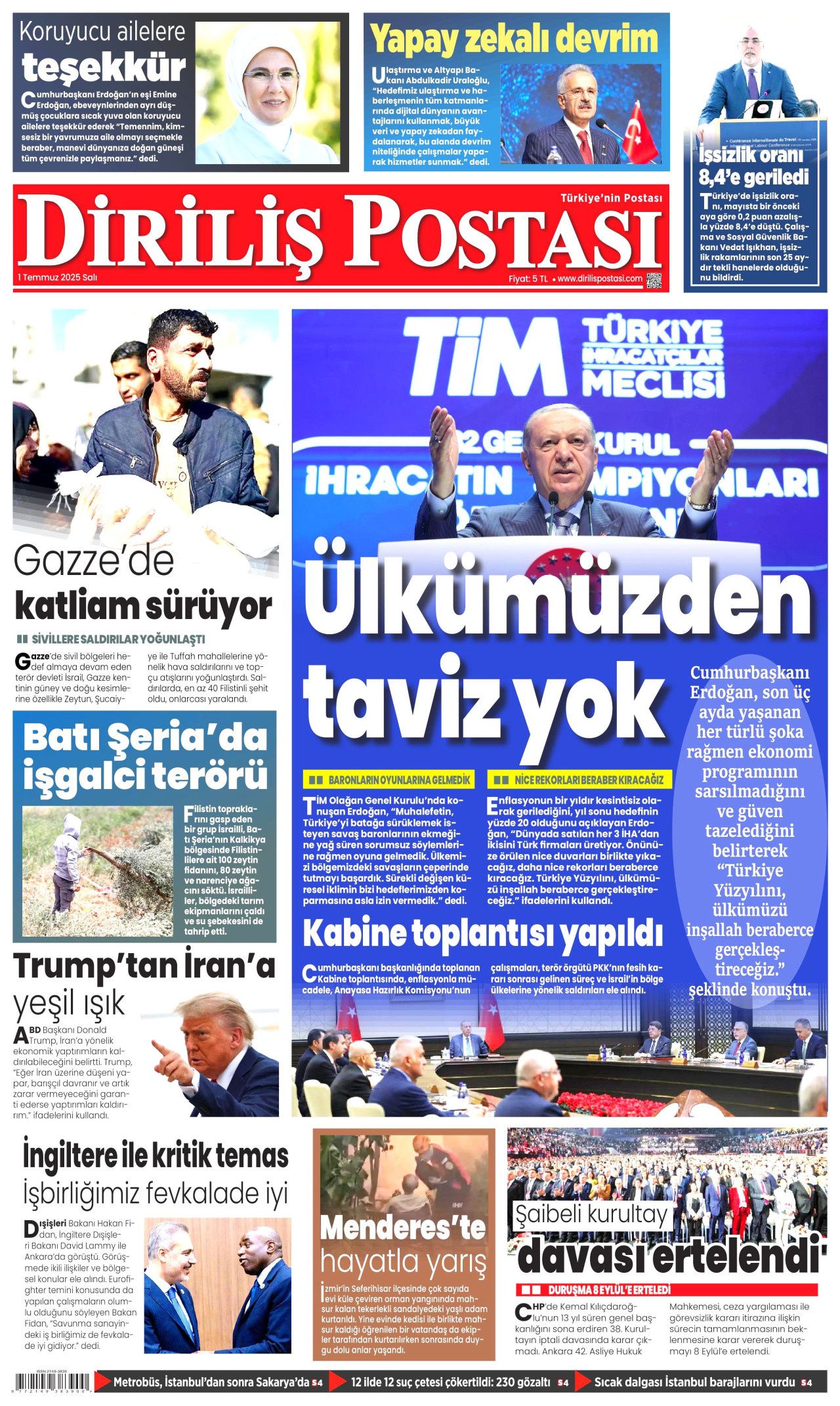 Alevler arasında can pazarı... Savaş gibi mücadele manşetlerde! 20