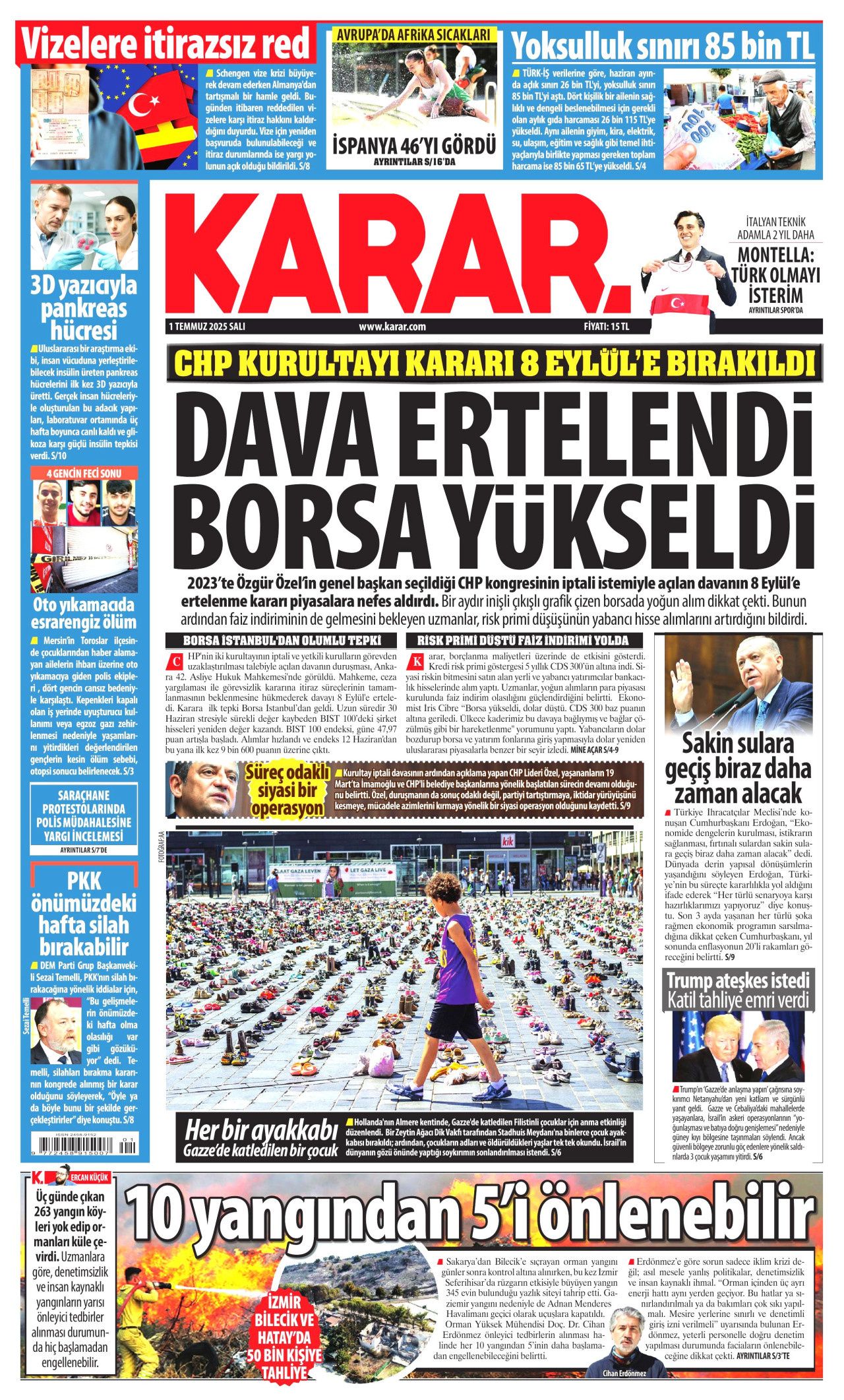 Alevler arasında can pazarı... Savaş gibi mücadele manşetlerde! 14