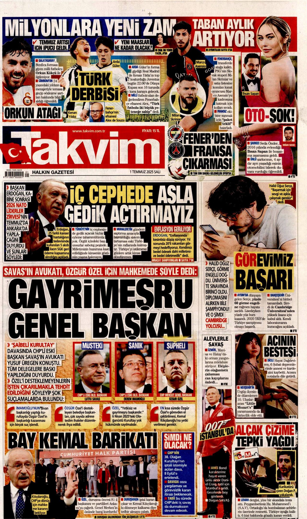Alevler arasında can pazarı... Savaş gibi mücadele manşetlerde! 17